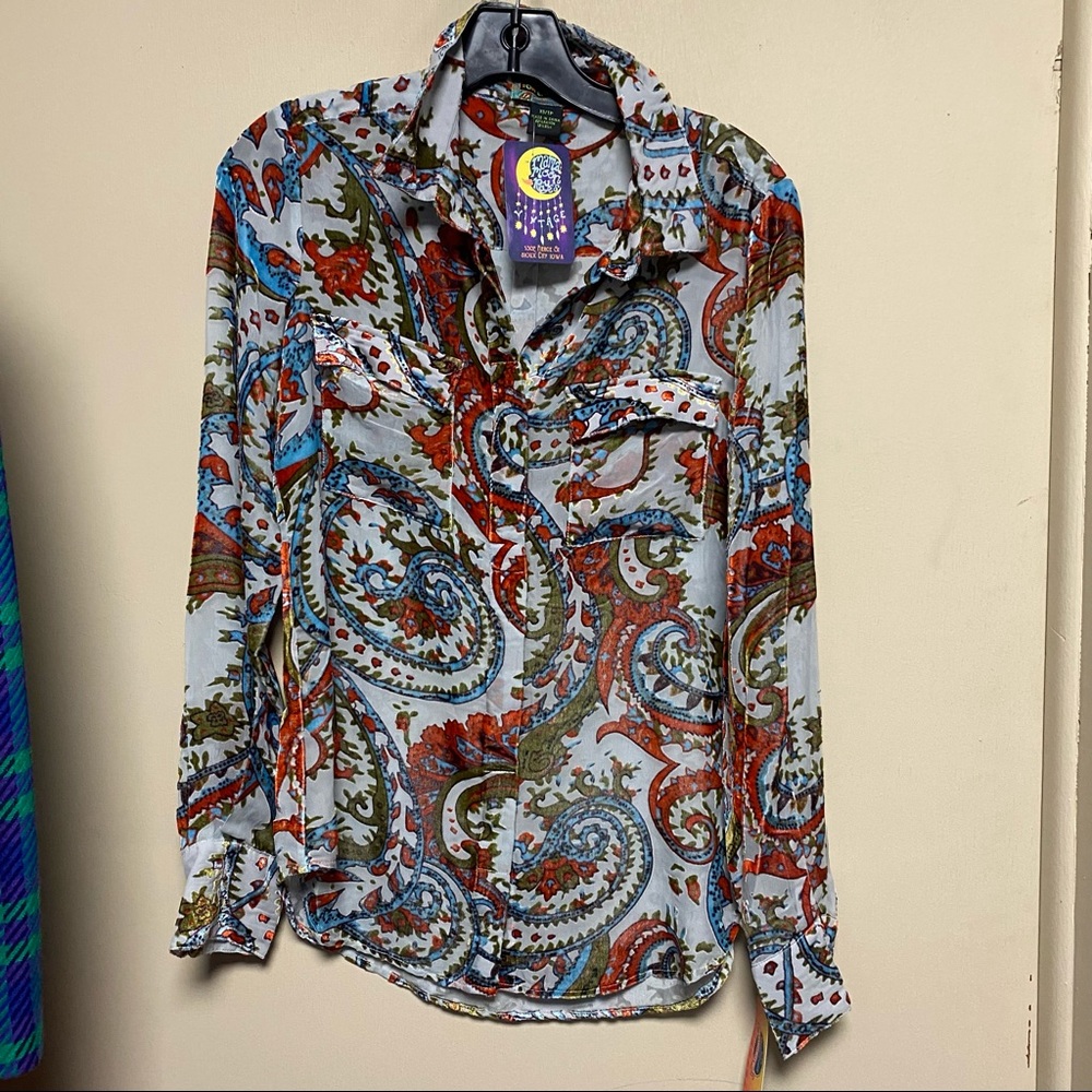 Designer Nashville Boutique Button Down Top